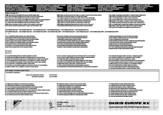 EHVH-DV, EHVH-D6V, EHVH-D9W, EHVX-DV, EHVX-D6V, EHVX-D3V, EHVX-D9W_3P512220-7B_Eco declaration of conformity download